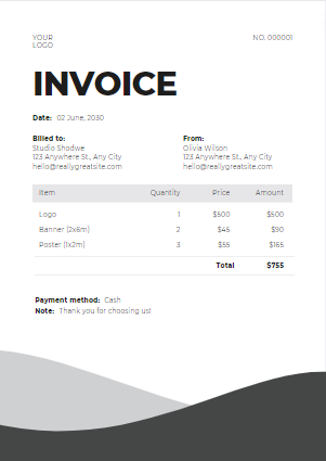 Sample invoice2